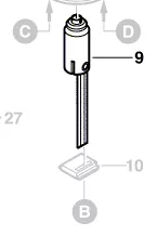 Percuteur pour agrafeuse PTK 23 E BOSCH